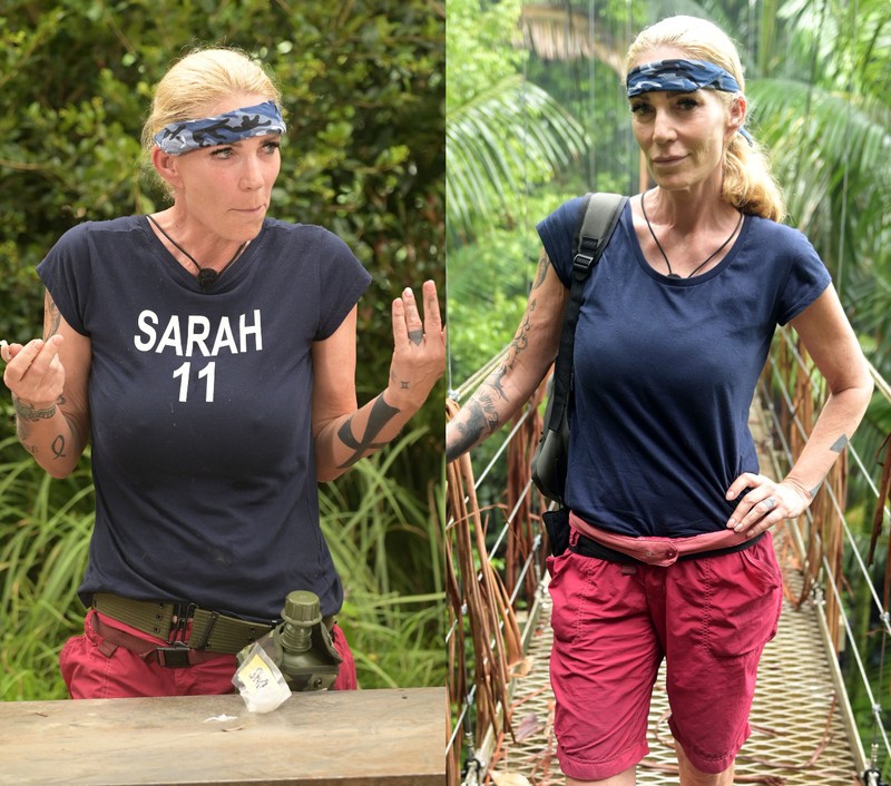 Sarah Kern hat im Dschungelcamp drei bis vier Kilo an Pfunden verloren.