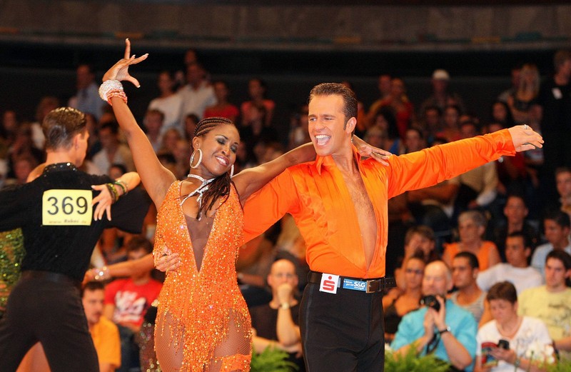 Motsi Mabuse mit ihrem ersten Ehemann Timo Kulczak.