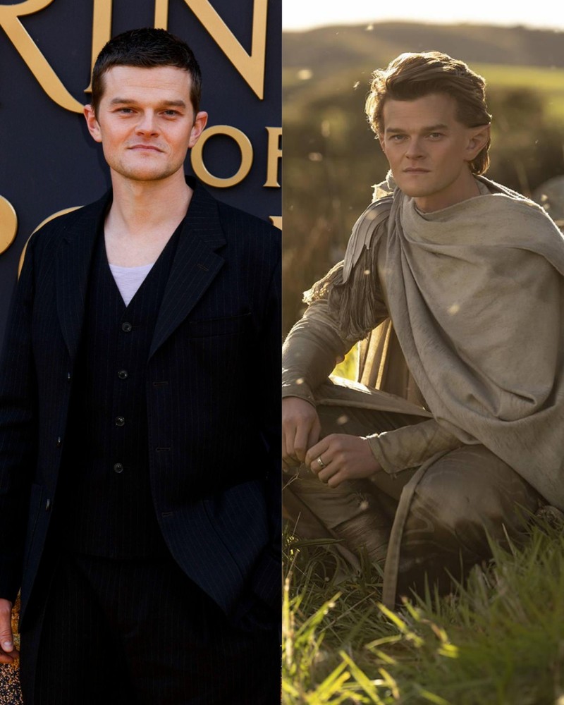 Robert Aramayo in der Rolle des Elben „Elrond“