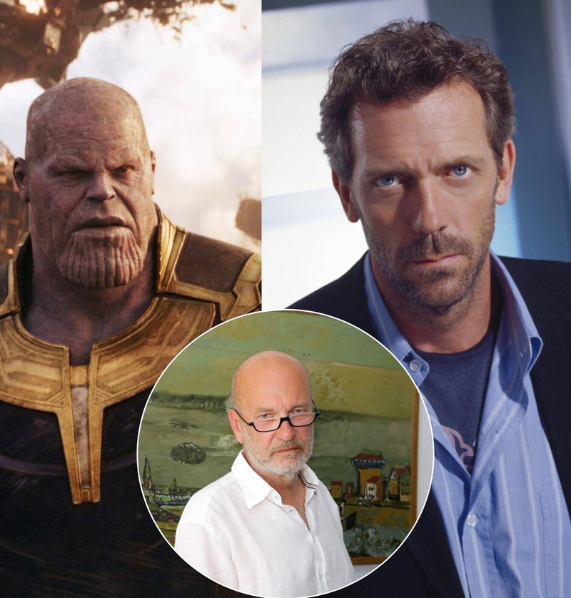 Thanos und Dr. House werden von der gleichen Stimme synchronisiert.