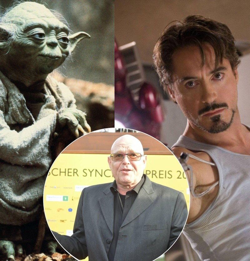 Yoda und Iron Man werden von dem gleichen Synchronsprecher gesprochen.