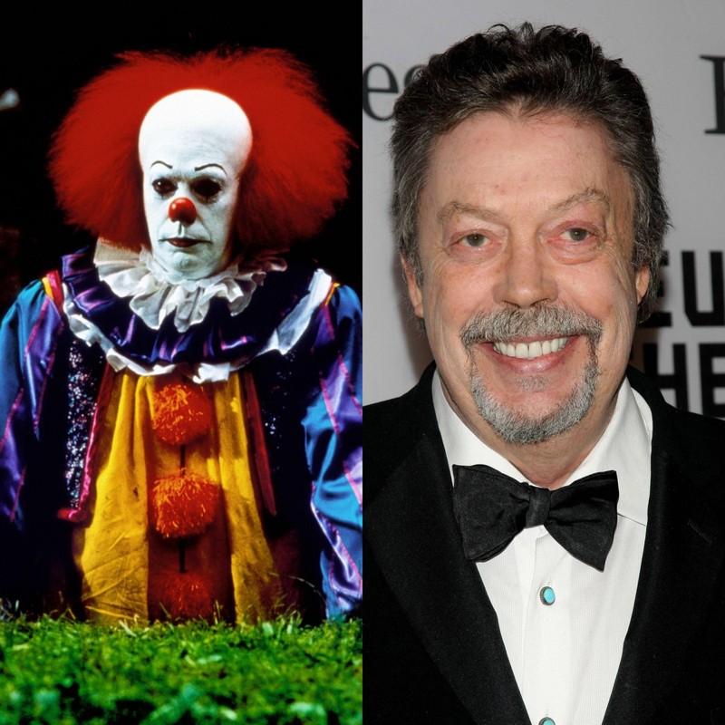 Tim Curry machte Pennywise 1990 in „Es“ zur Horrorlegende, aber wie sieht der Schauspieler hinter dem Clown aus?