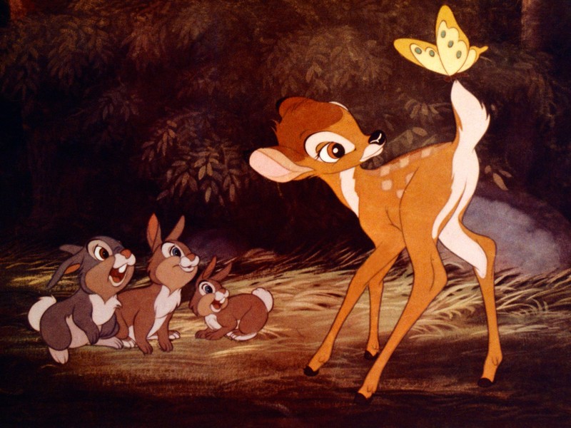 Bambi ist eine beliebte Disney-Figur.