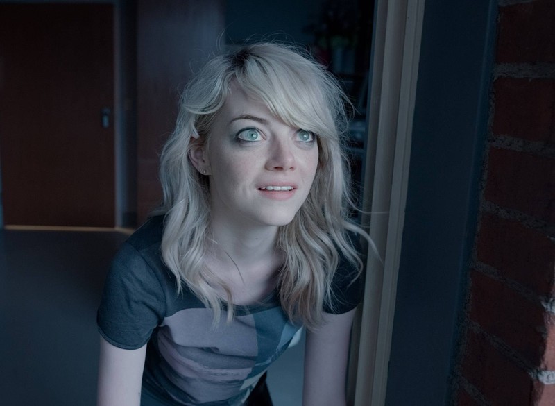 Der letzte Blick von Emma Stone in „Birdman“.