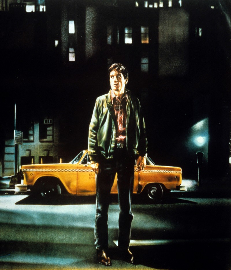 Robert De Niro in der Rolle des „Taxi Driver“.