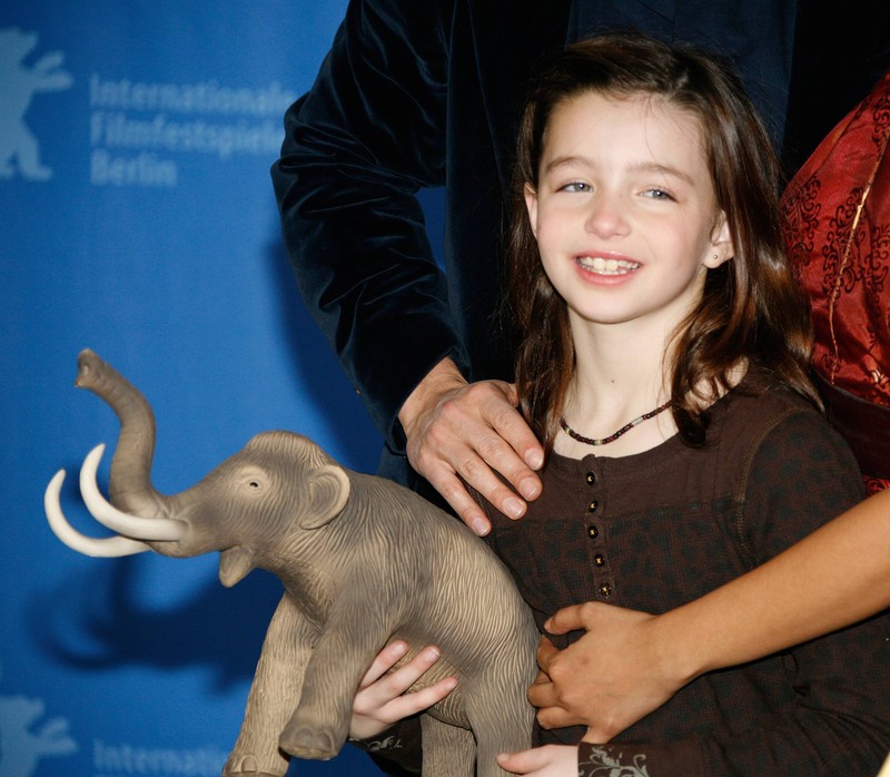 Kinderstar Sophie Nyweide im Jahr 2009.