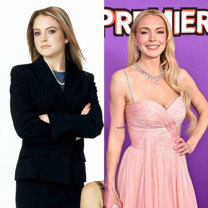 Lindsay Lohan gelang mit „Freaky Friday“ der Durchbruch als Schauspielerin.