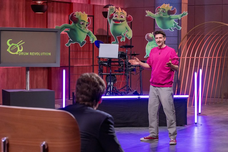 Der Erfinder von „Drum Revolution“ musste eine herbe Niederlage beim Pitch einstecken.