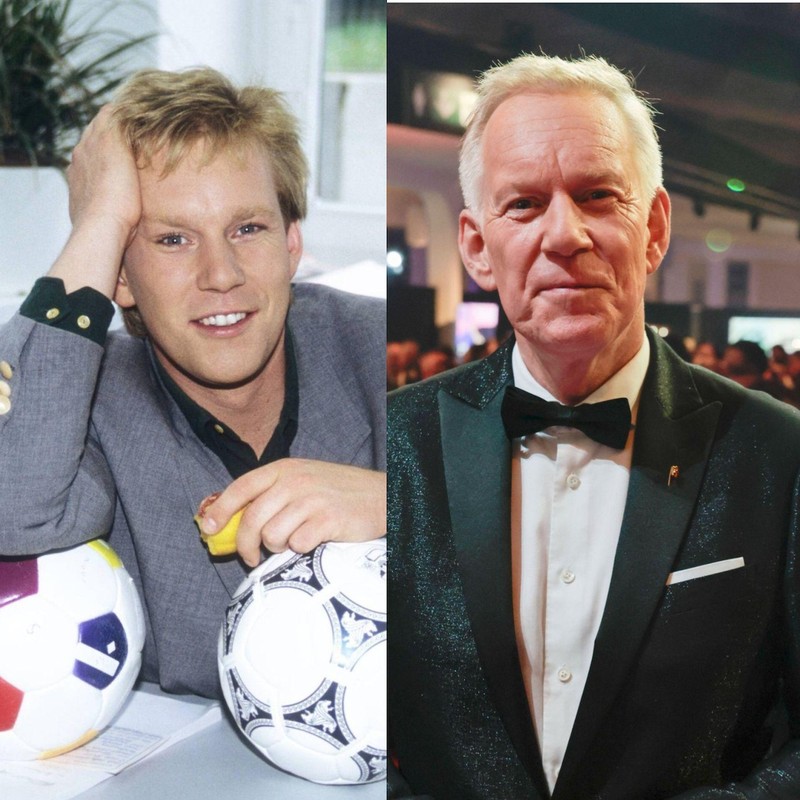 Johannes B. Kerner trug früher längere blonde Haare und verrückte Outfits.