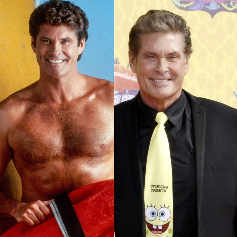 David Hasselhoff war die ganz große Nummer in Baywatch.