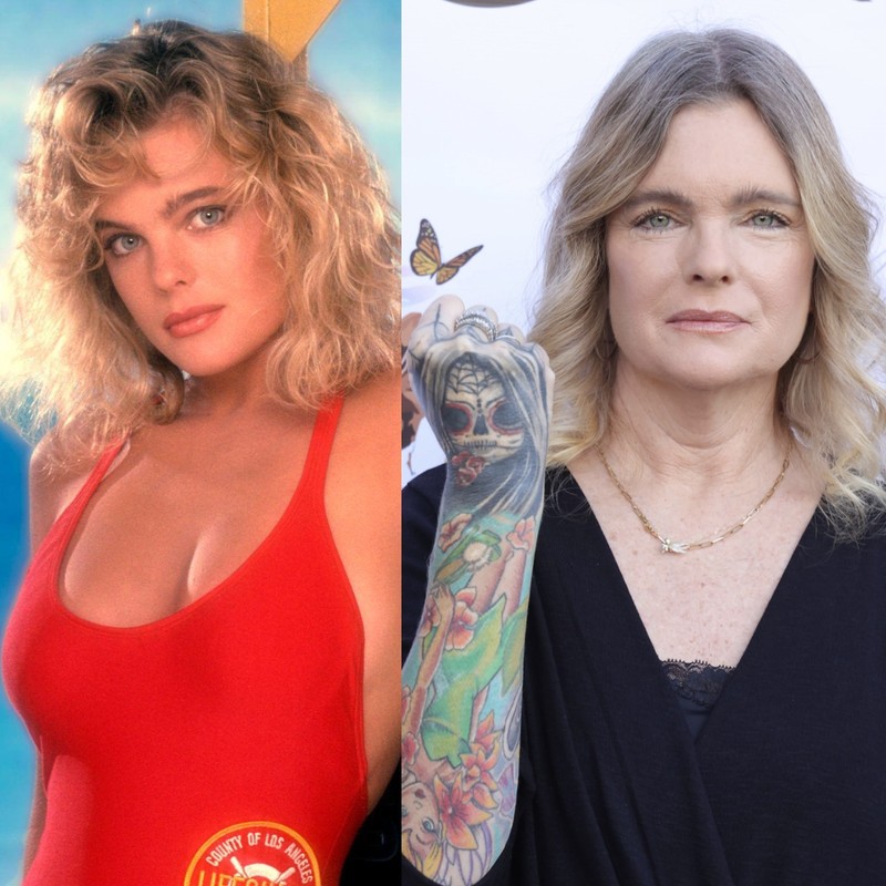 Erika Eleniak war in der Anfangszeit von „Baywatch“ zu sehen.