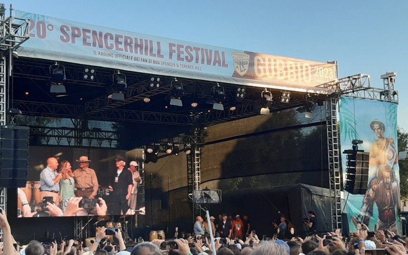 Terence Hill beim Spencerhill-Festival 2023 in Gubbio.