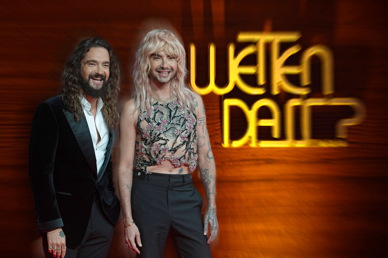 Die Kaulitz-Zwillinge moderieren die neue Auflage von „Wetten, dass..?“.